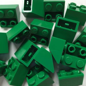 Dark Green Lego mounting bricks