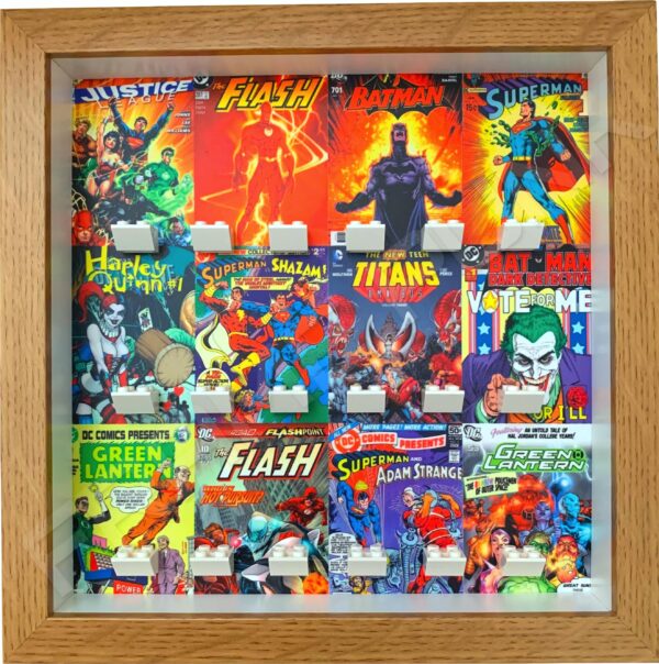 FRAMEPUNK Display Frame compatible with Lego DC minifigures