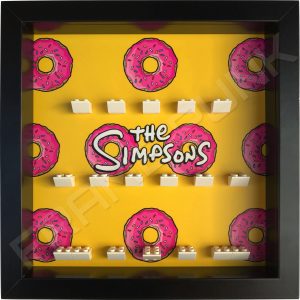 LEGO The Simpsons Minifigures Series 1 & 2 Donuts display frame (black)