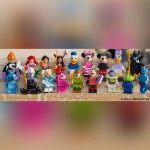 The Lego Disney Minifigure lineup Series 1
