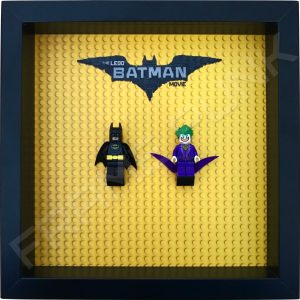LEGO Batman Movie Minifigure Series Duo display frame with minifigures (Black)