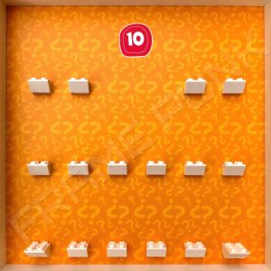 FRAMEPUNK Lego Minifigures Series 10 Display