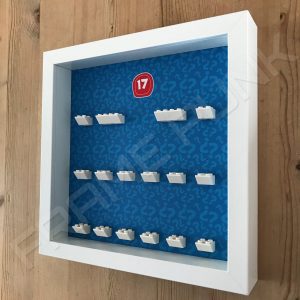Lego minifigures series 17 display frame Side View