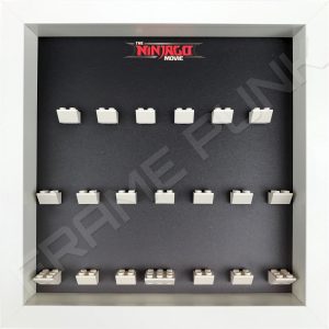 LEGO Ninjago Movie Minifigures Series display frame (black fade)