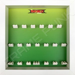 LEGO Ninjago Movie Minifigures Series display frame (green fade)
