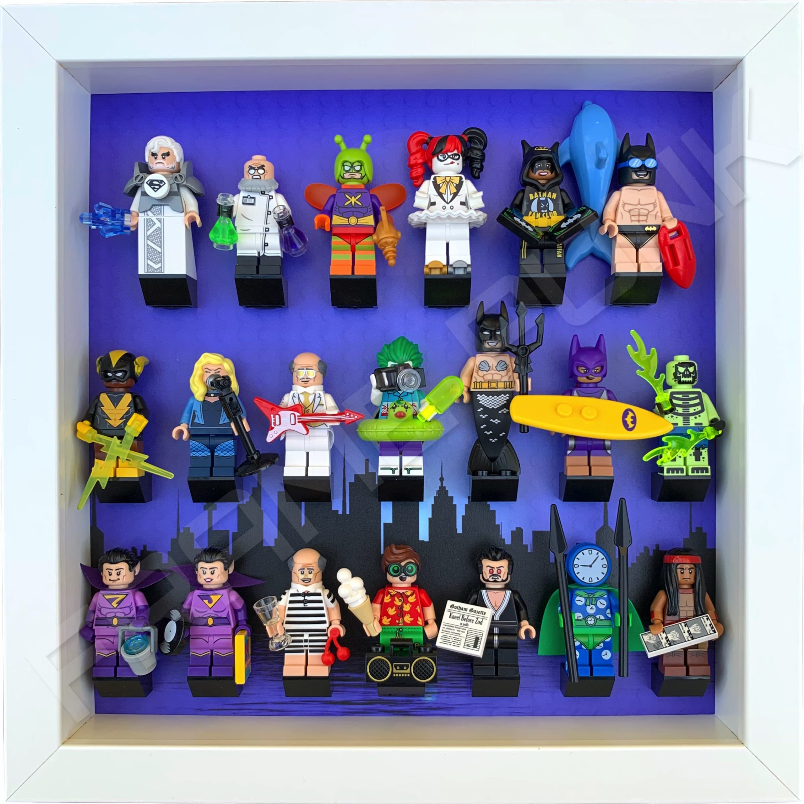 Spielzeug Lego Batman Movie Series Arkham Asylum Minifigures Display Case Picture Frame Triadecont Com Br