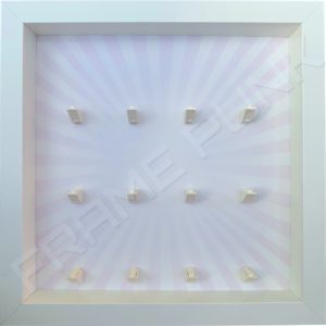 FRAME PUNK display frame compatible with LEGO Unikitty series (white)