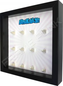 Unikitty Black Frame Lego Display Side View