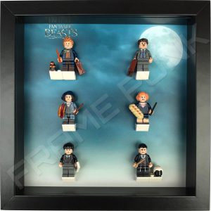 Fantastic Beasts Lego Minifigures Series Display Frame With Minifigures (Black)