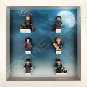 Fantastic Beasts Lego Minifigures Series Display Frame With Minifigures (White)