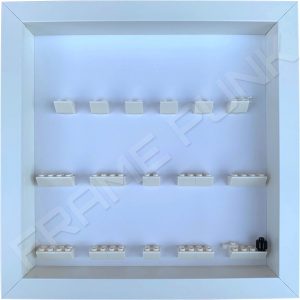 Harry Potter Lego Minifigures Series Display Frame (All White)