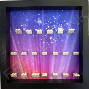 LEGO MOVIE 2 minifigure display frame (black)