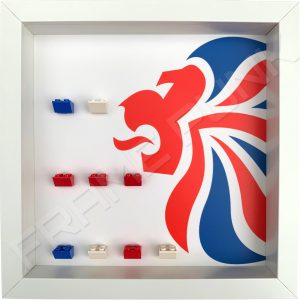LEGO Team GB minifigures display frame