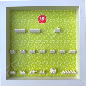 FRAME PUNK display frame compatible with LEGO Minifigures Series 19