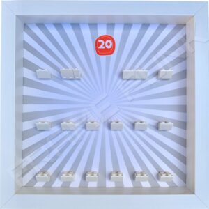 FRAME PUNK display frame compatible with LEGO Minifigures Series 20