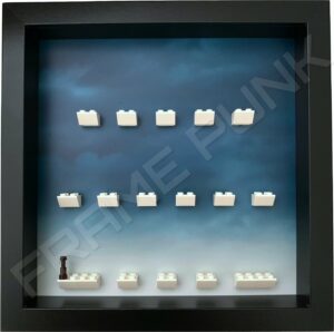 FRAMEPUNK Harry Potter Lego Minifigures Series 2 Display Frame (Black)