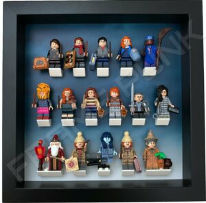 FRAMEPUNK Harry Potter Lego Series 2 Display Frame with minifigures (Black)
