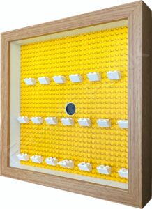 FRAMEPUNK Batman Lego Movie Minifigures Series Display Frame (Oak effect) Side view