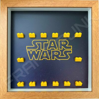 FRAMEPUNK Display Frame compatible with Lego Star Wars minifigures