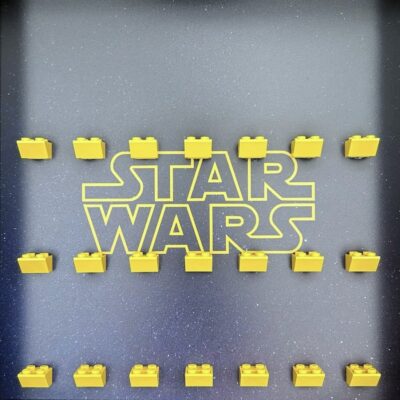 FRAMEPUNK LEGO Star Wars Minifigures Display Board