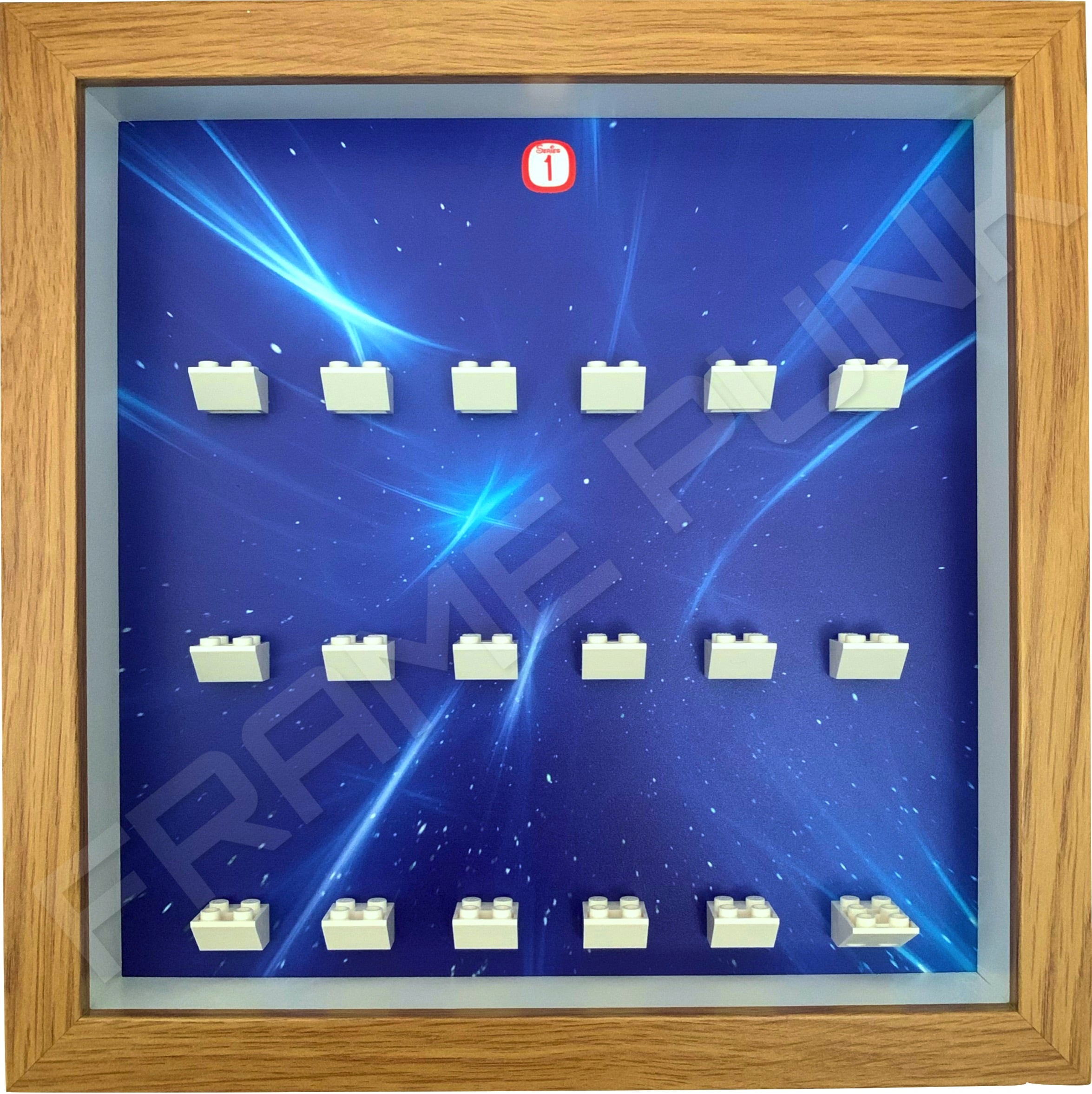 Minifigure Display Case Picture Frame for Lego Unikitty Series 1  mini figures 