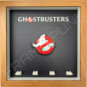 FRAMEPUNK display frame compatible with LEGO Ghostbusters minifigures
