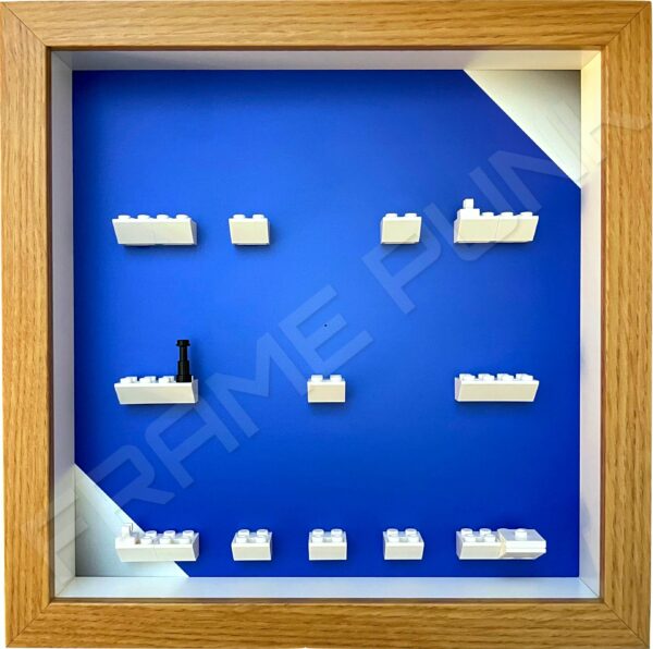 FRAMEPUNK LEGO MARVEL STUDIOS Minifigures Series Display Frame (blue shine)