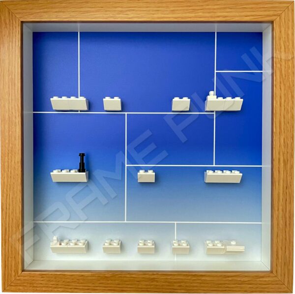 FRAMEPUNK LEGO MARVEL STUDIOS Minifigures Series Display Frame (comic fade)