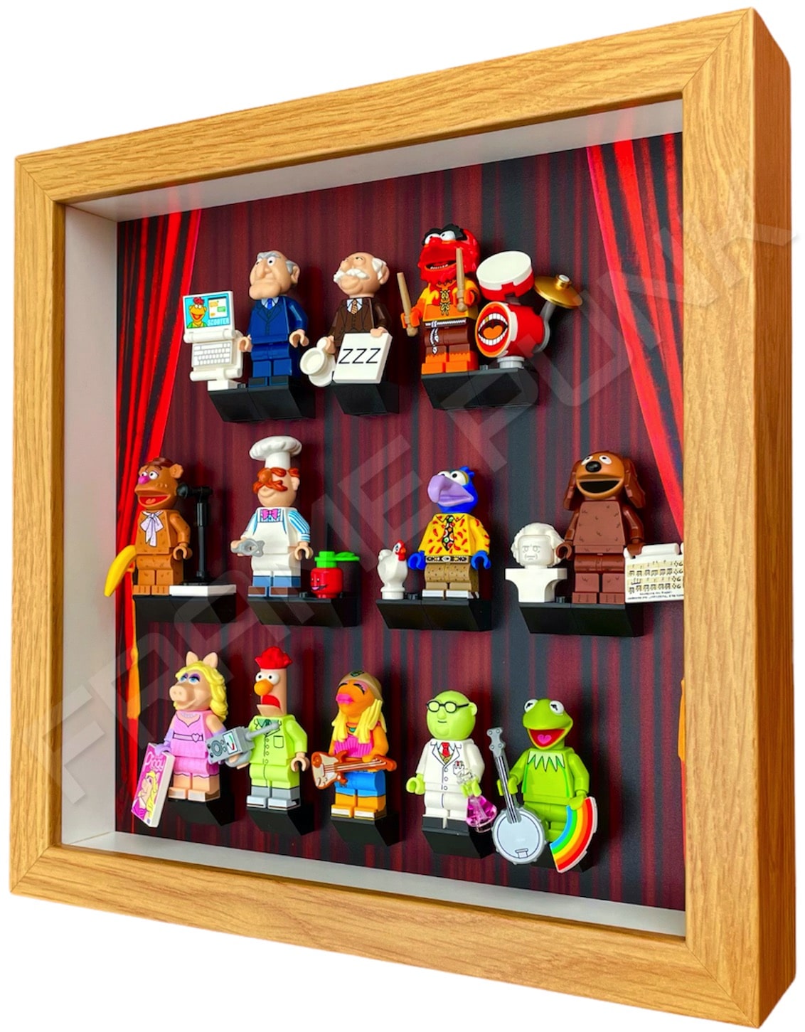 Display Case For LEGO® The Muppets Collectable Minifigure Series (71033