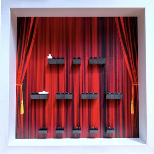 FRAMEPUNK LEGO Muppets Minifigures Series Display Frame (White)