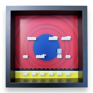 FRAMEPUNK LEGO Looney Tunes Minifigures Series 1 Display Frame (Black)