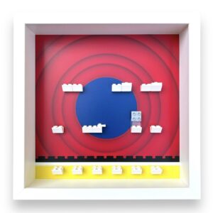 FRAMEPUNK LEGO Looney Tunes Minifigures Series 1 Display Frame (White)