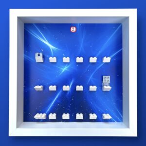 Display for LEGO Disney Minifigures Series 2 - White