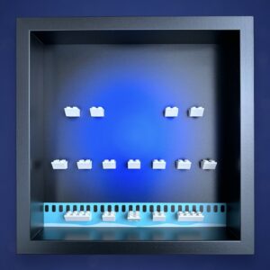 FRAMEPUNK LEGO Movie Minifigures Series Display, Black Frame