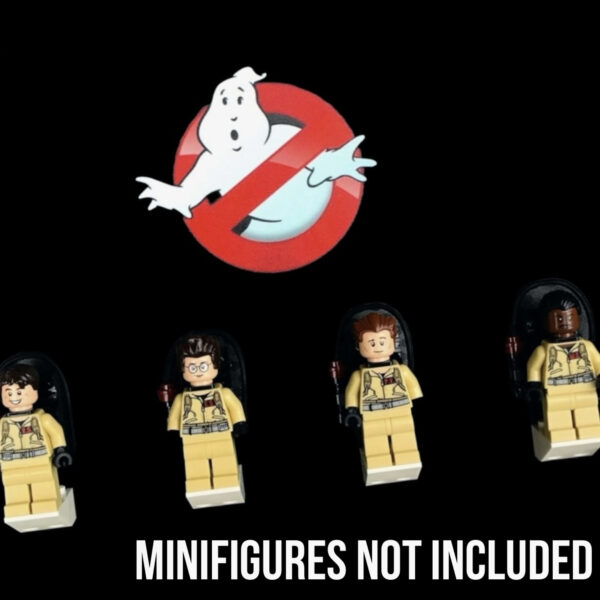 Ghostbusters minifigures on mounts