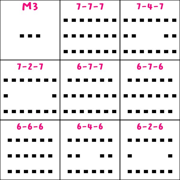 FRAMEPUNK 2nd grid for brick formation choices