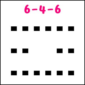 FRAMEPUNK Brick formation 6-4-6