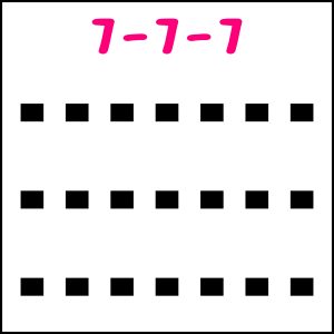 FRAMEPUNK Brick formation 7-7-7