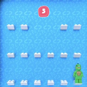 FRAMEPUNK LEGO Minifigures Series 5 Display with minifigures lineup