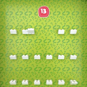FRAMEPUNK Lego Minifigures Series 13 Display board
