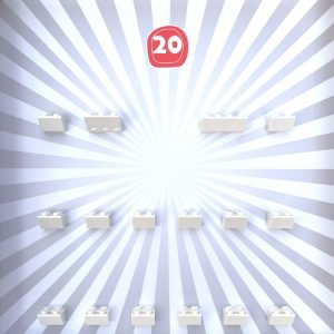 FRAMEPUNK LEGO Minifigures Series 20 Display board