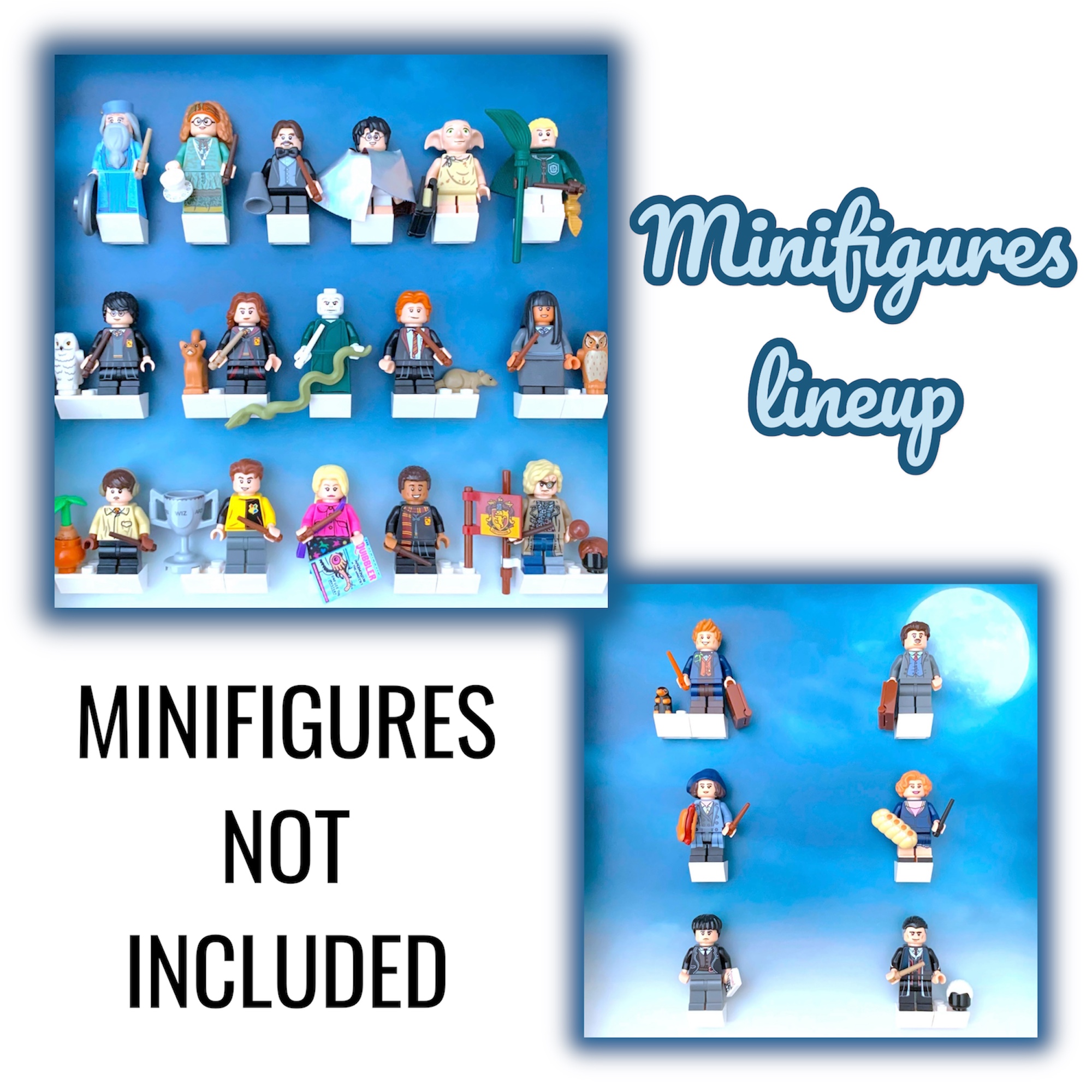 Displays for LEGO Harry Potter & Fantastic Beasts Minifigures Series 1
