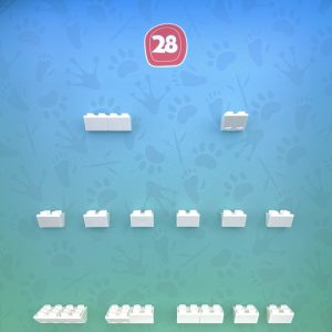 FRAMEPUNK Lego Minifigures Series 28 Display board