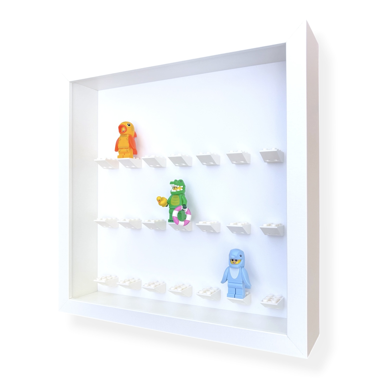 LEGO Minifigure Display – Extra Room Bricks by FRAMEPUNK