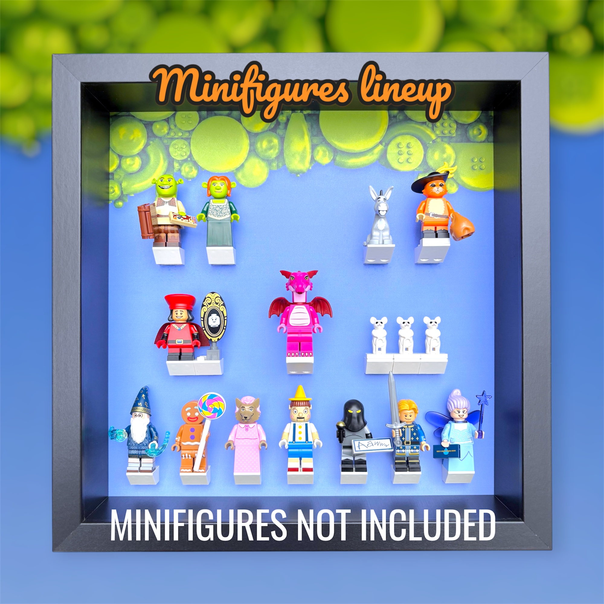 Display for LEGO Shrek Minifigures Series