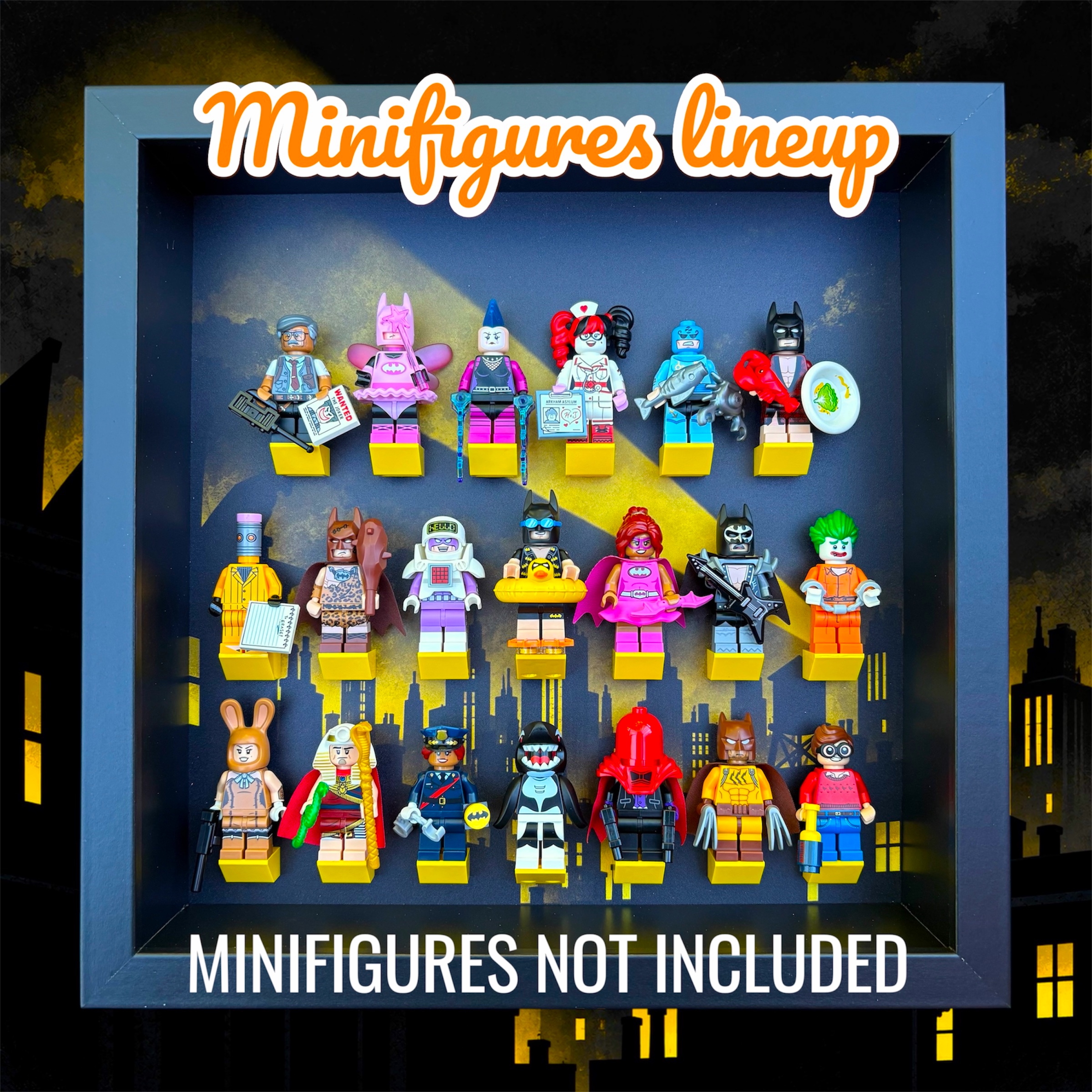 Display for LEGO Batman Minifigure Series 1 or 2 (Signal)