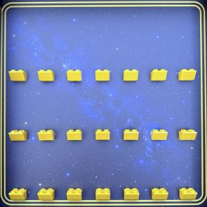 FRAMEPUNK LEGO Star Wars Themed Minifigures Display Board